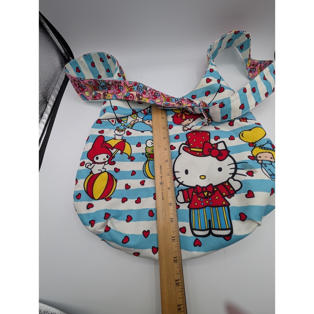 Loungefly Hello Kitty Sanrio 50th Anniversary Circus Tote Shoulder Bag 2010 - Picture 9 of 12